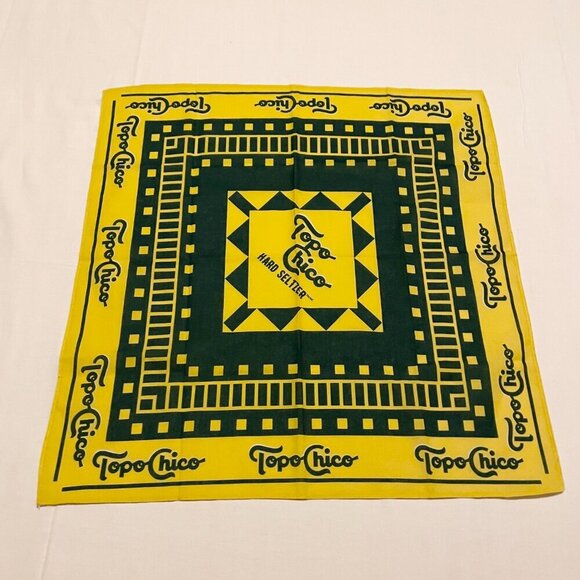 Topo Chico Hard Seltzer Scarf Handkerchief Bandana - Picture 10 of 16